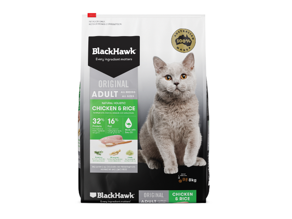 Black hawk hotsell cat food