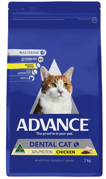 Advance dental cat food sale