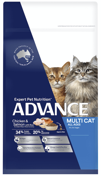 Advance dry 2024 cat food